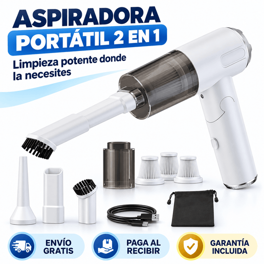 Aspiradora Portátil 2 en 1