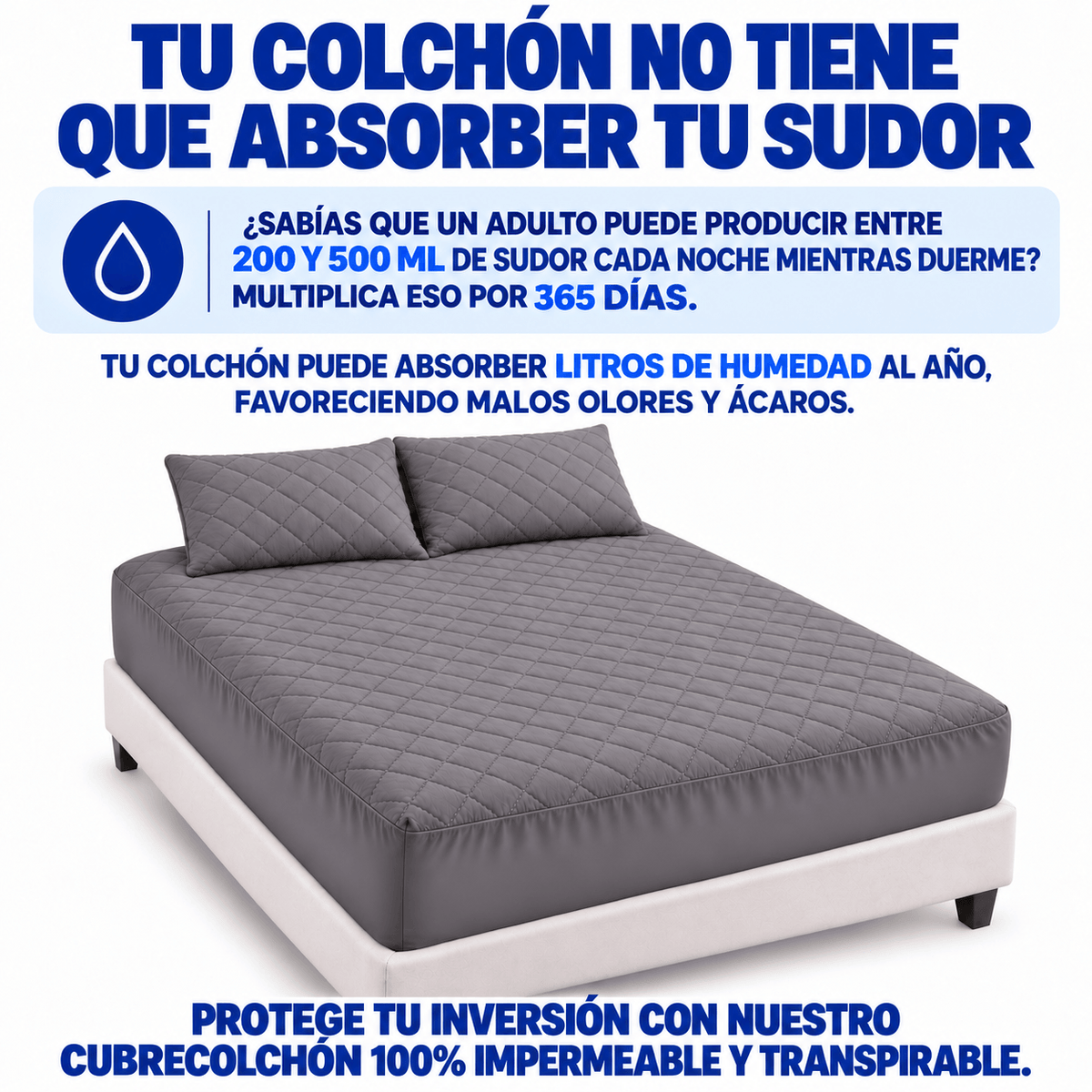 CubreColchón Impermeable Pro™